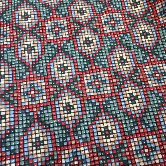 Vintage 80s Handmade Native American Themed Vest with Horse and Buffalo - Picture 7 of 7